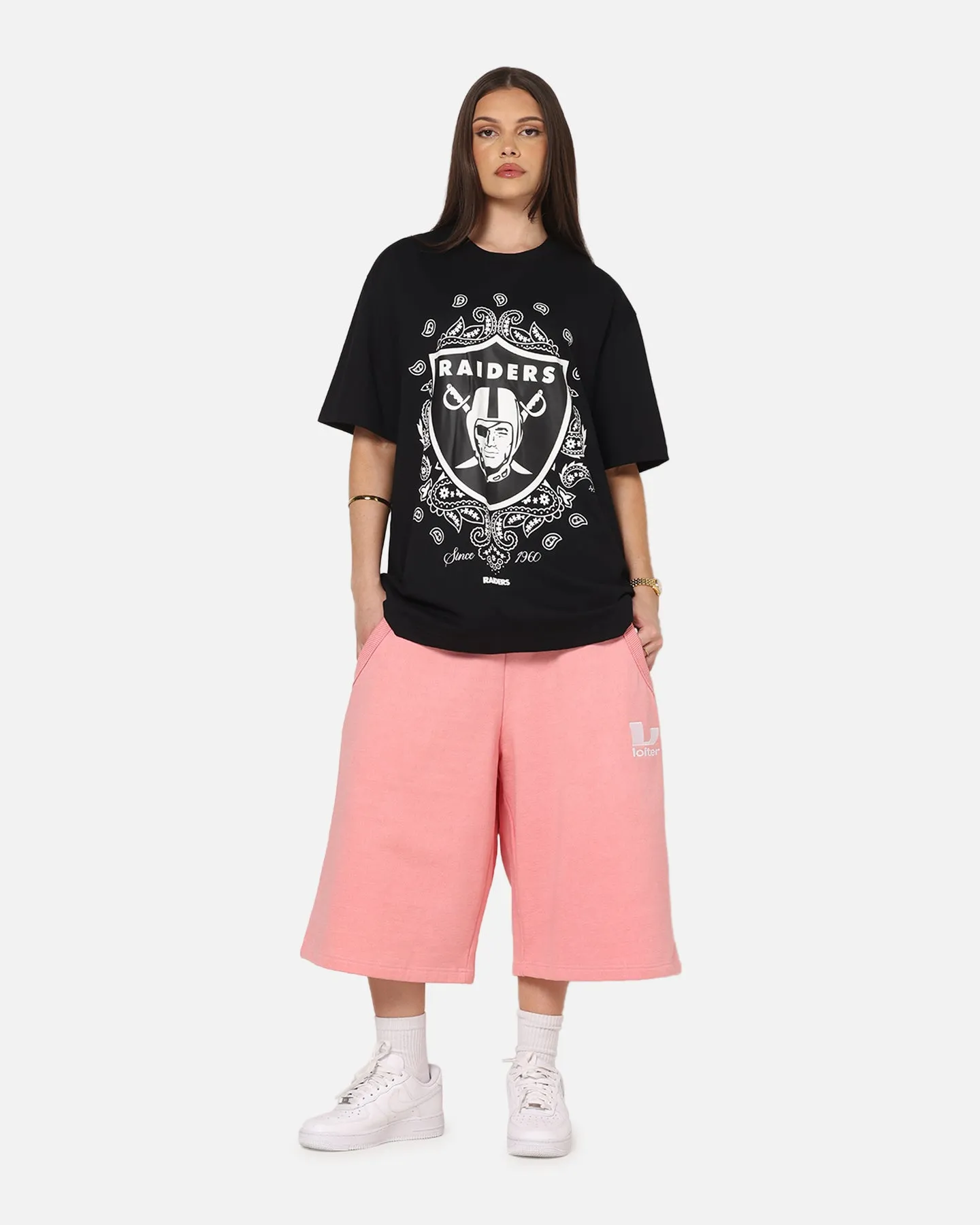 New Era Las Vegas Raiders Paisley Oversized T-Shirt Black sold by Culture Kings product image thumbnail 2