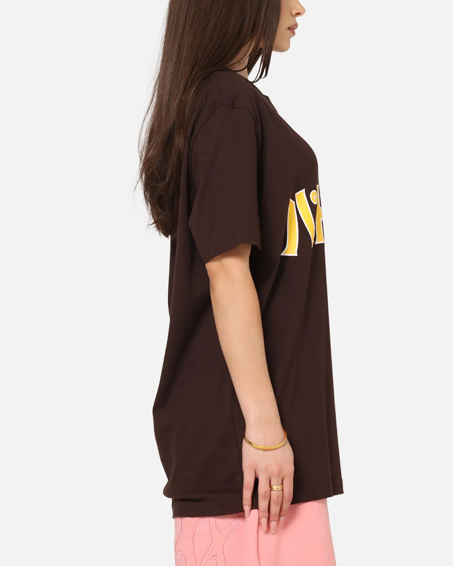 New Era San Diego Padres 'Hyperfly Katakana x MLB' T-Shirt Dark Brown sold by Culture Kings product image thumbnail 4