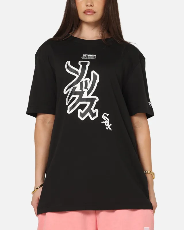 New Era Chicago White Sox 'Hyperfly Katakana x MLB' T-Shirt Black sold by Culture Kings