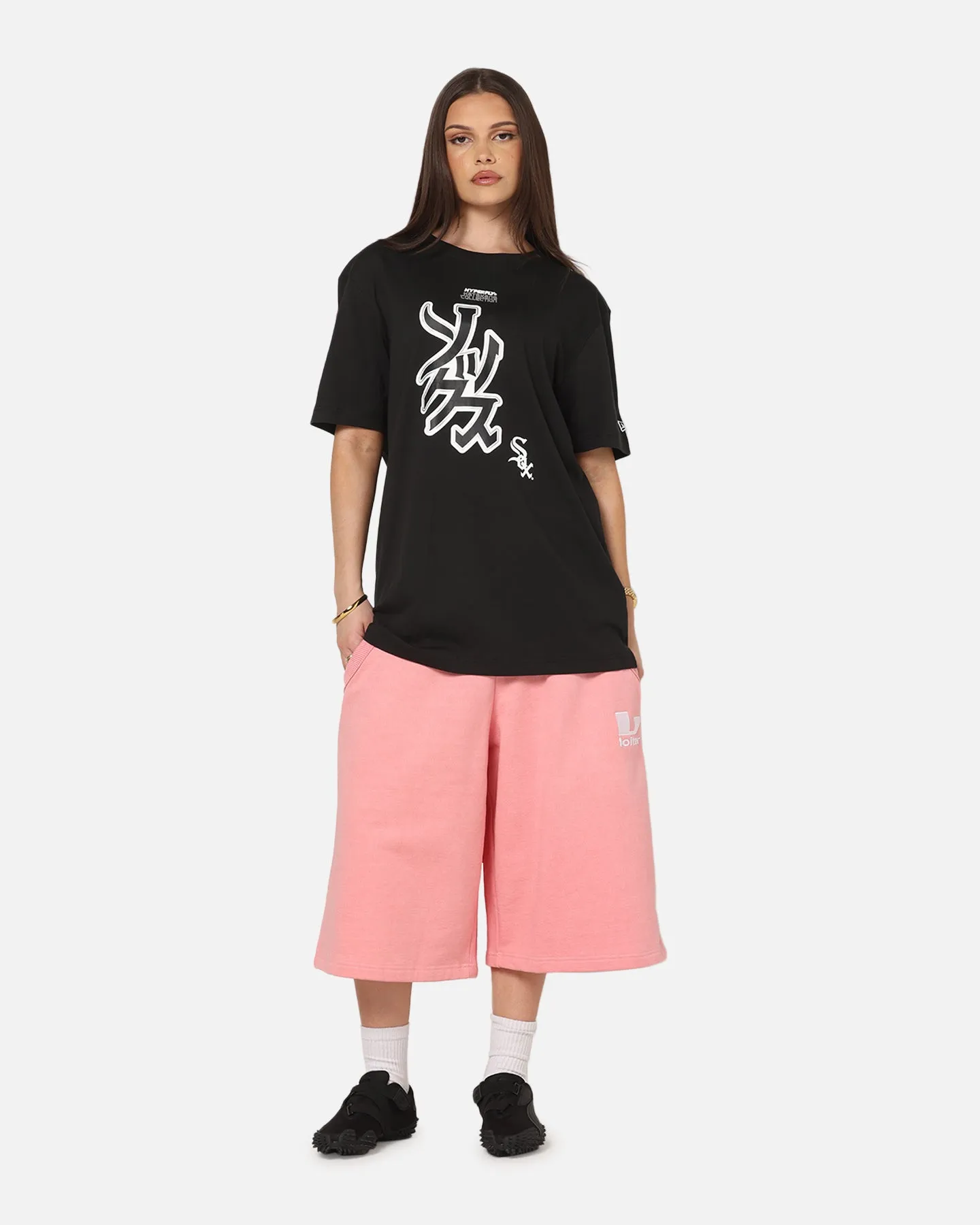 New Era Chicago White Sox 'Hyperfly Katakana x MLB' T-Shirt Black sold by Culture Kings product image thumbnail 2