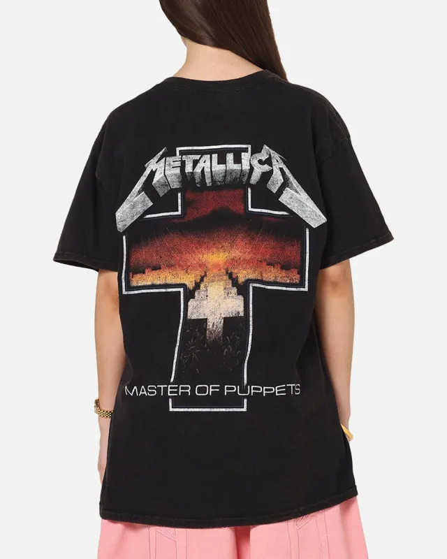 Metallica Master Of Puppets T-Shirt Black Wash sold by Culture Kings