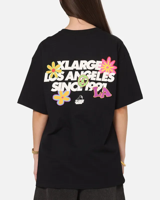 X-Large Flowers T-Shirt Black sold by Culture Kings