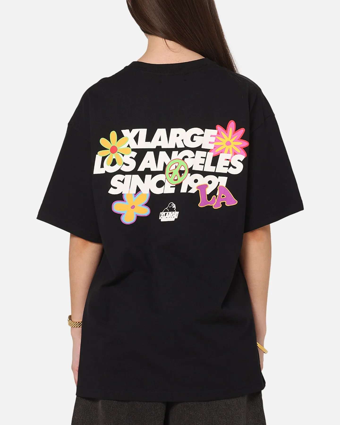 X-Large Flowers T-Shirt Black sold by Culture Kings
