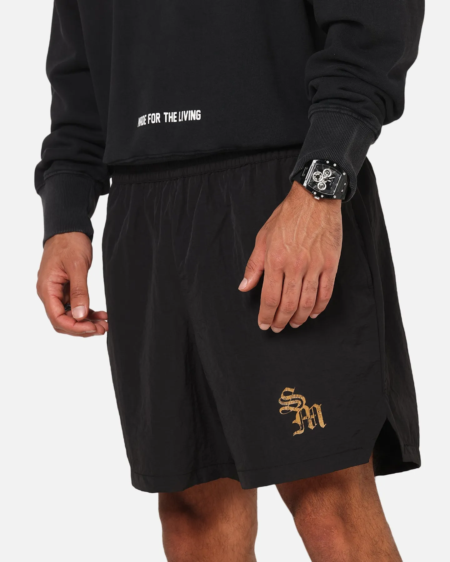 Saint Morta Monarch Beach Shorts Black sold by Culture Kings product image thumbnail 3