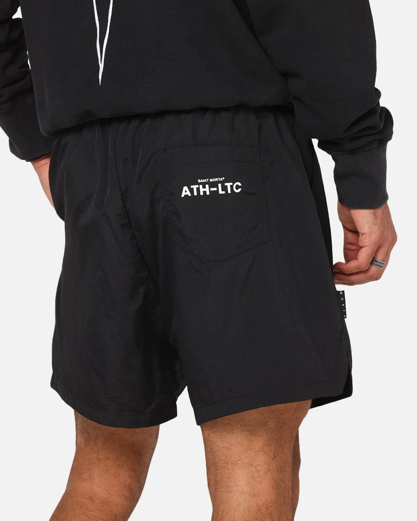 Saint Morta Dagger Sport Beach Shorts Black sold by Culture Kings product image thumbnail 4