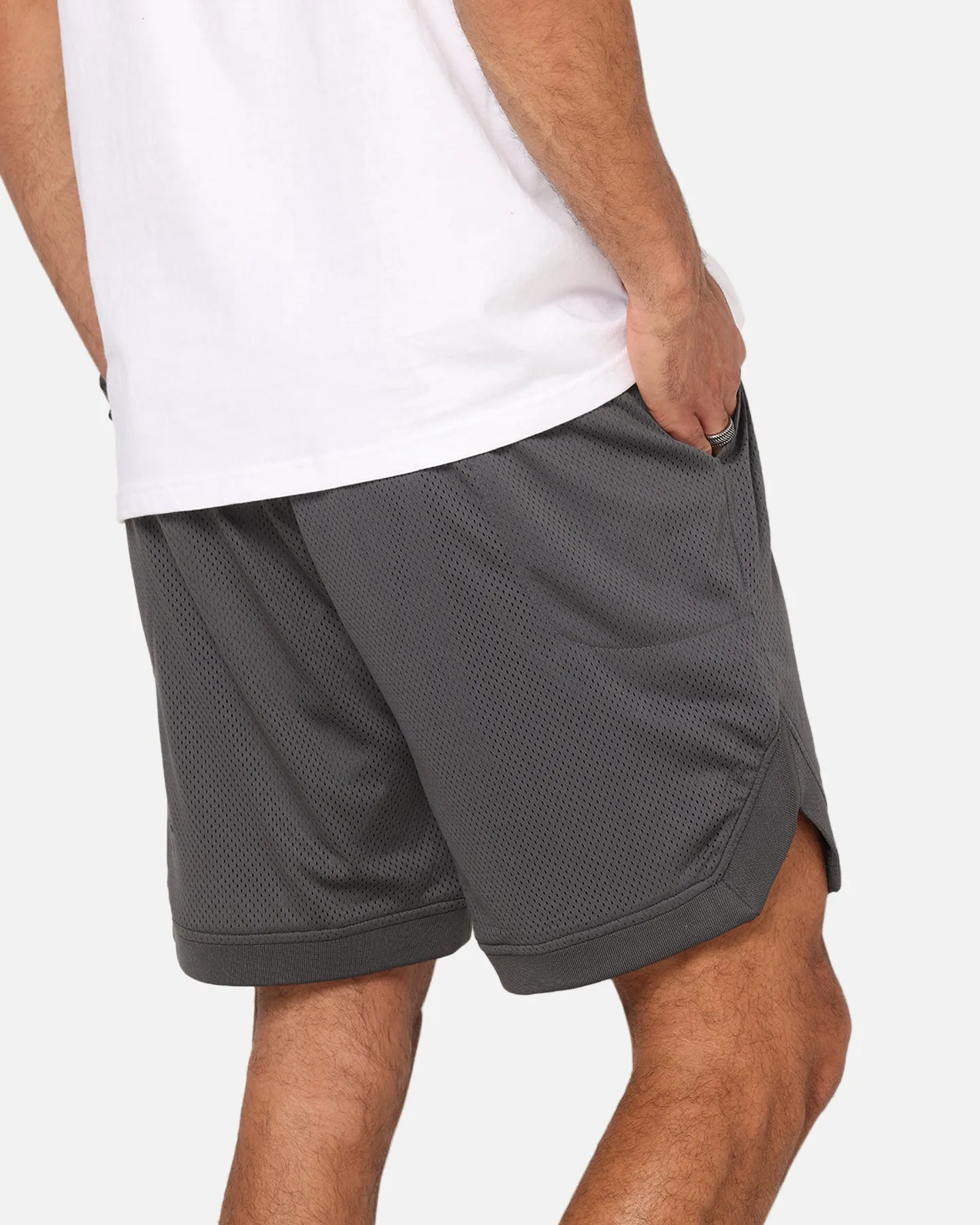 Saint Morta Crested Wing Basketball Shorts Grey sold by Culture Kings product image thumbnail 4