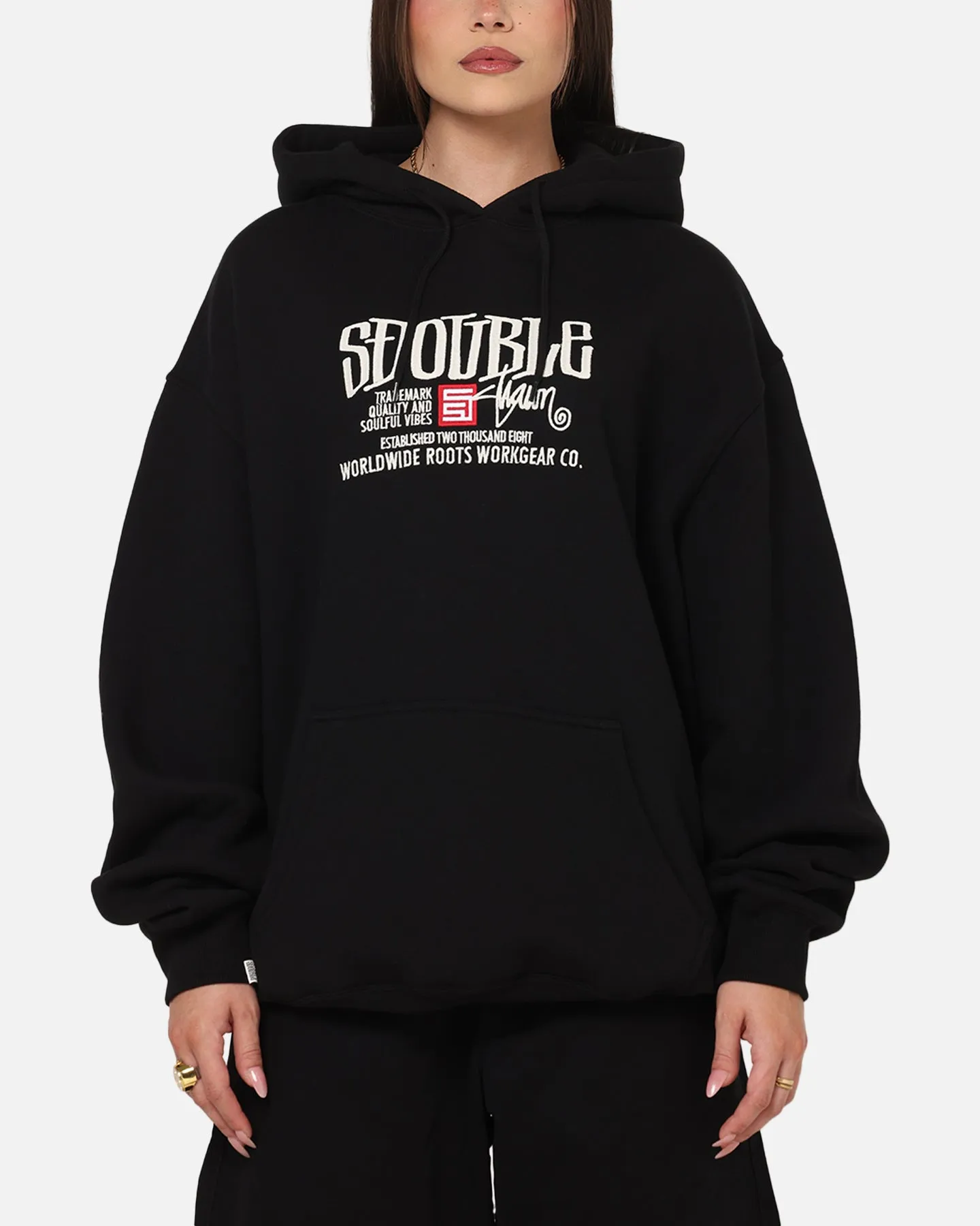S Double Workgear Hoodie Black sold by Culture Kings
