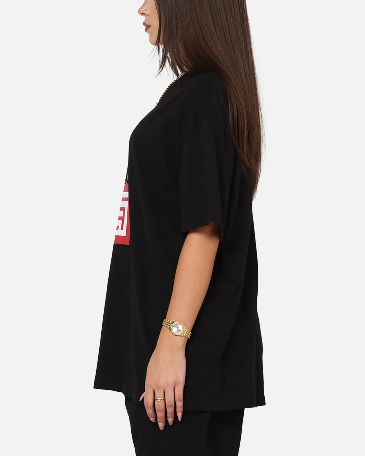 S Double Godfather T-Shirt Black sold by Culture Kings product image thumbnail 5