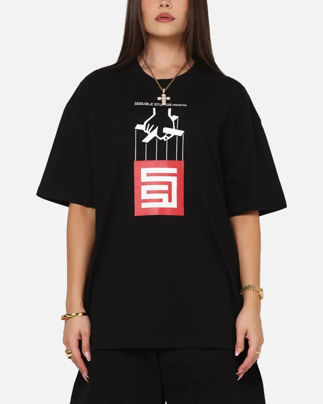 S Double Godfather T-Shirt Black sold by Culture Kings
