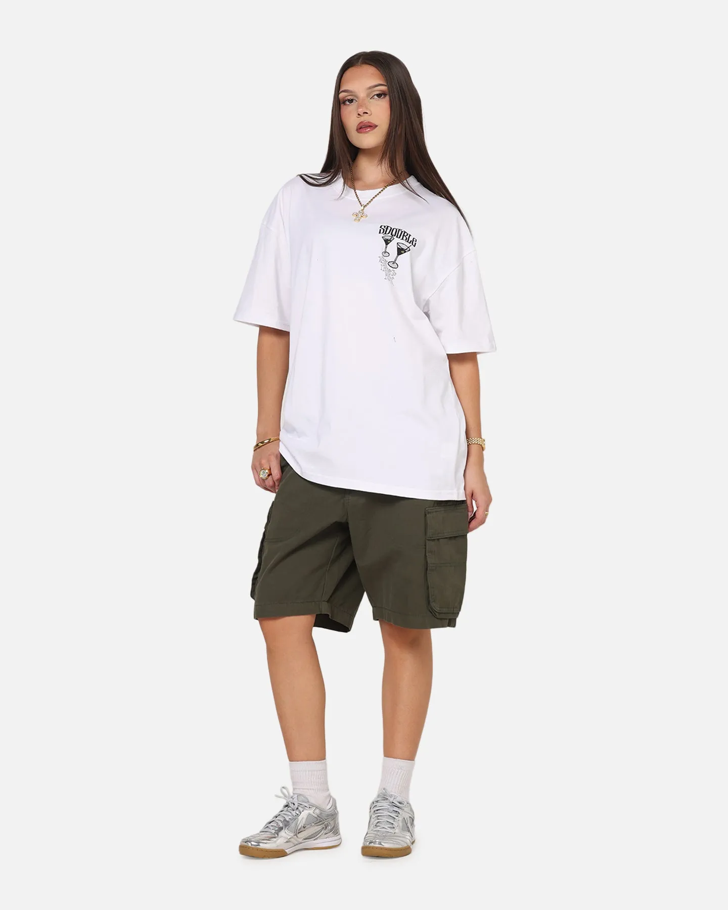 S Double Time To Relax T-Shirt White sold by Culture Kings product image thumbnail 4