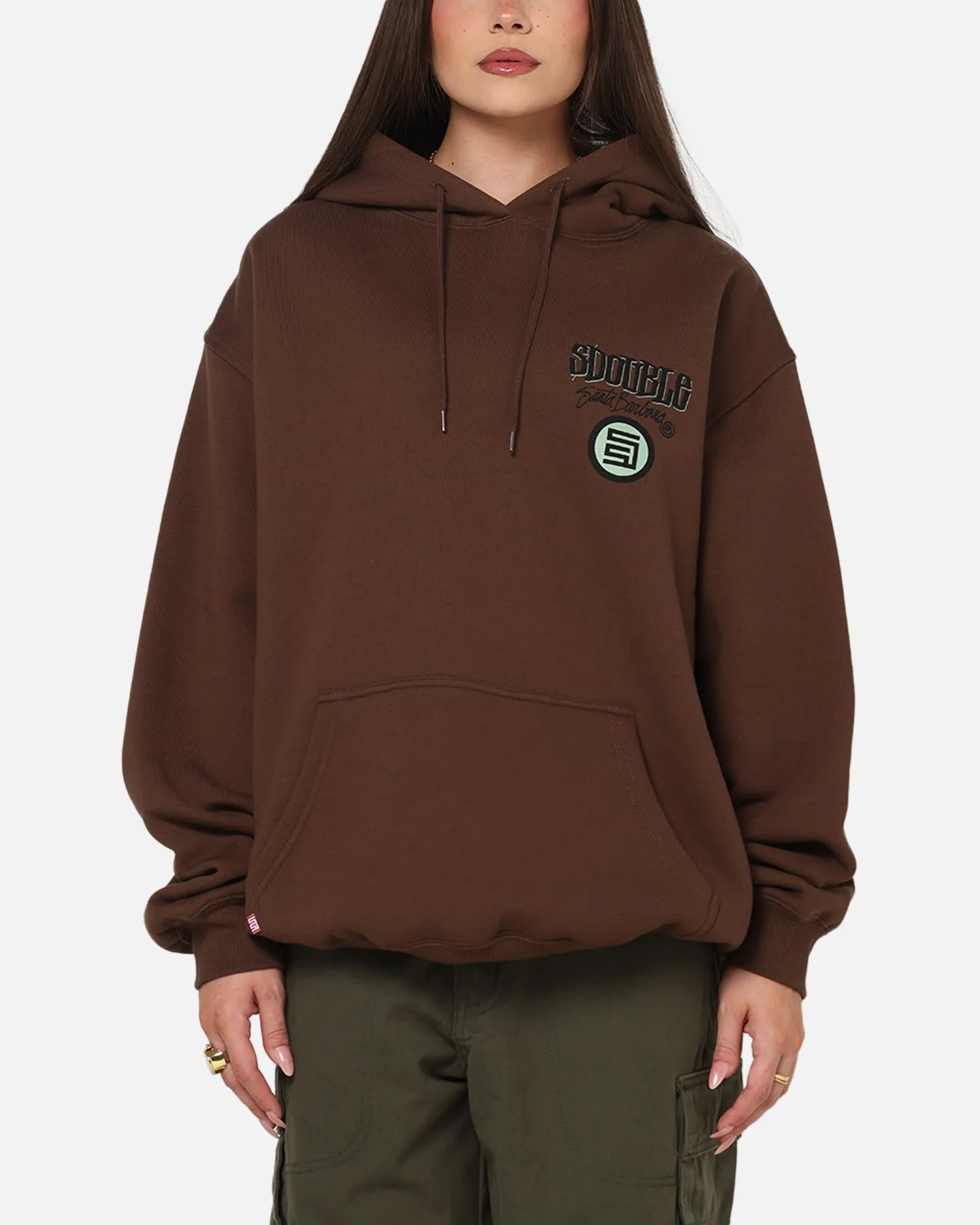 S Double Combo Platter Hoodie Washed Chocolate sold by Culture Kings product image thumbnail 2