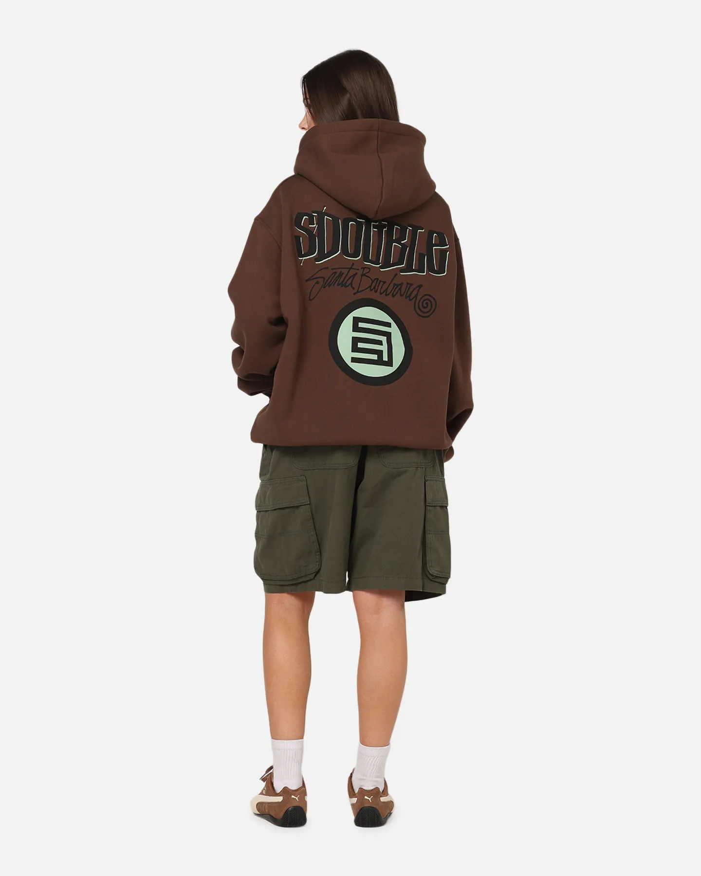 S Double Combo Platter Hoodie Washed Chocolate sold by Culture Kings product image thumbnail 3