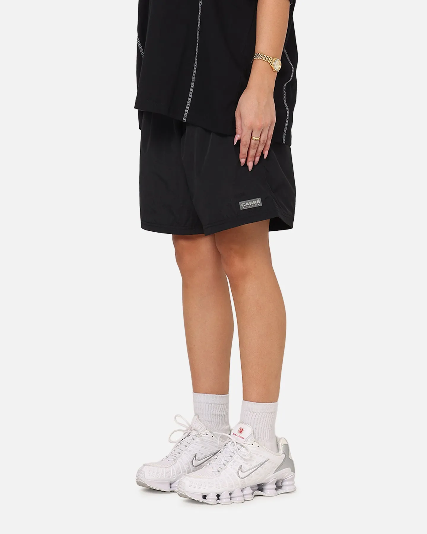 Carre Classic Nylon Shorts Black sold by Culture Kings