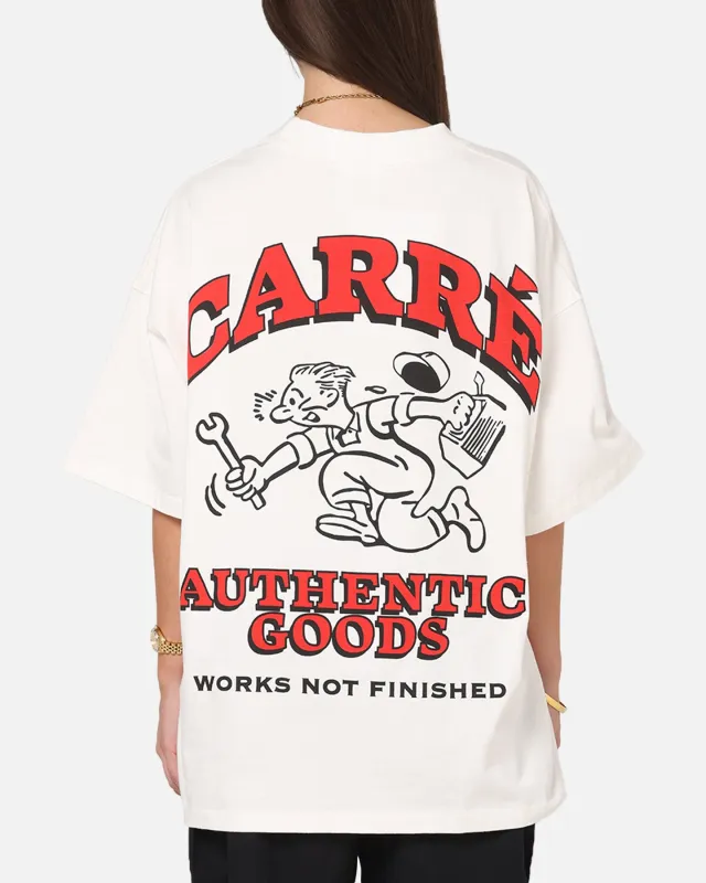 Carre Workwear Heavyweight T-Shirt Off White sold by Culture Kings
