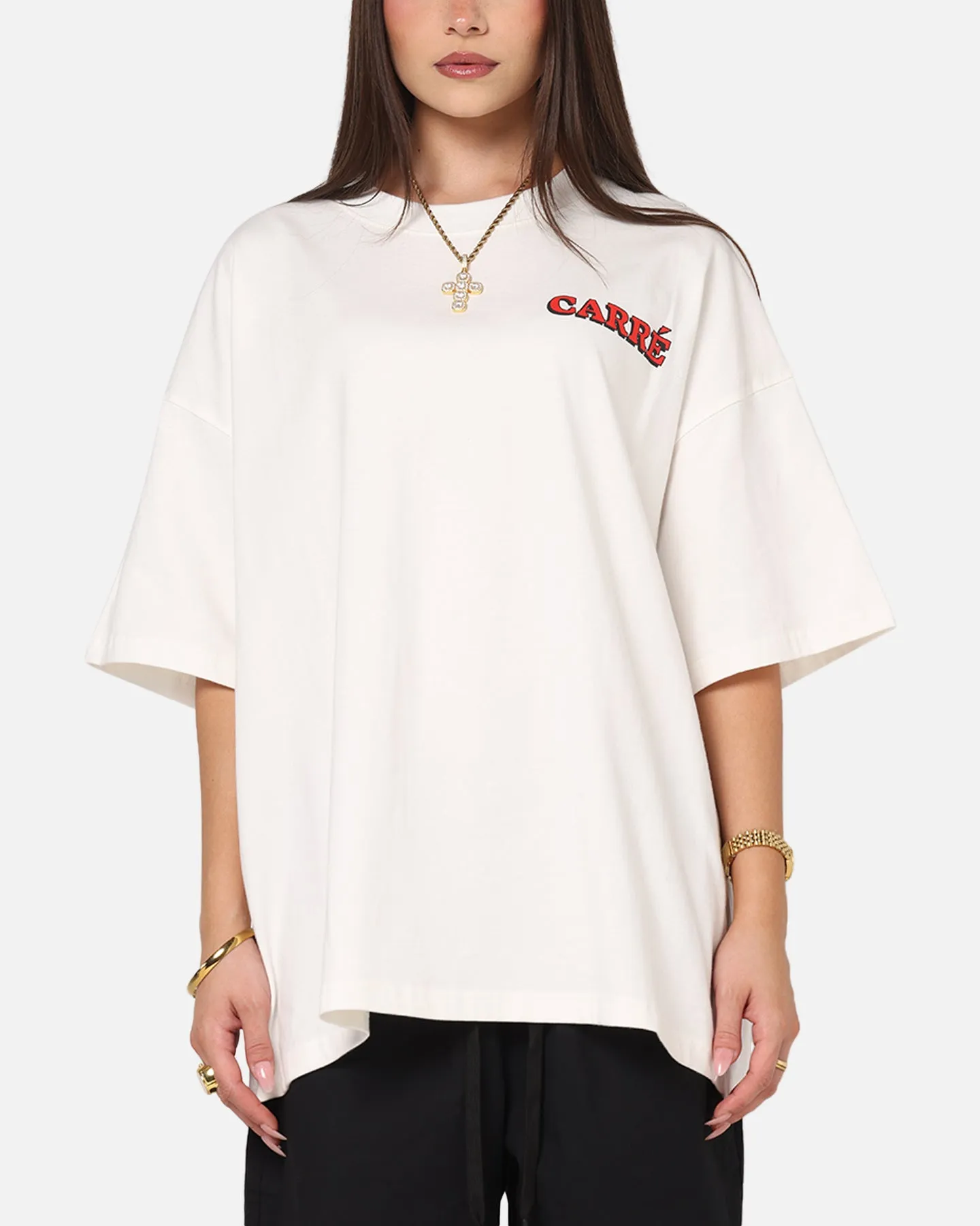 Carre Workwear Heavyweight T-Shirt Off White sold by Culture Kings product image thumbnail 2