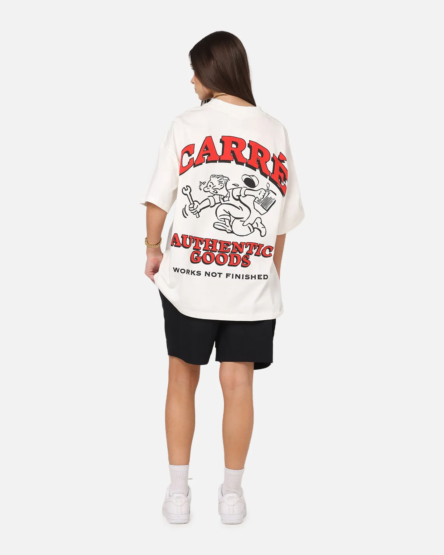 Carre Workwear Heavyweight T-Shirt Off White sold by Culture Kings product image thumbnail 3