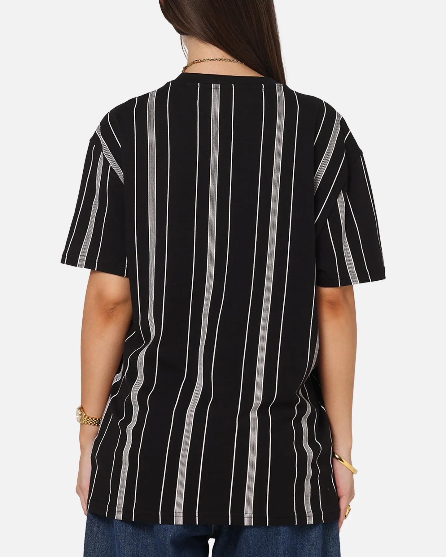 Tommy Jeans Vertical Stripe T-Shirt Black Stripe sold by Culture Kings product image thumbnail 3