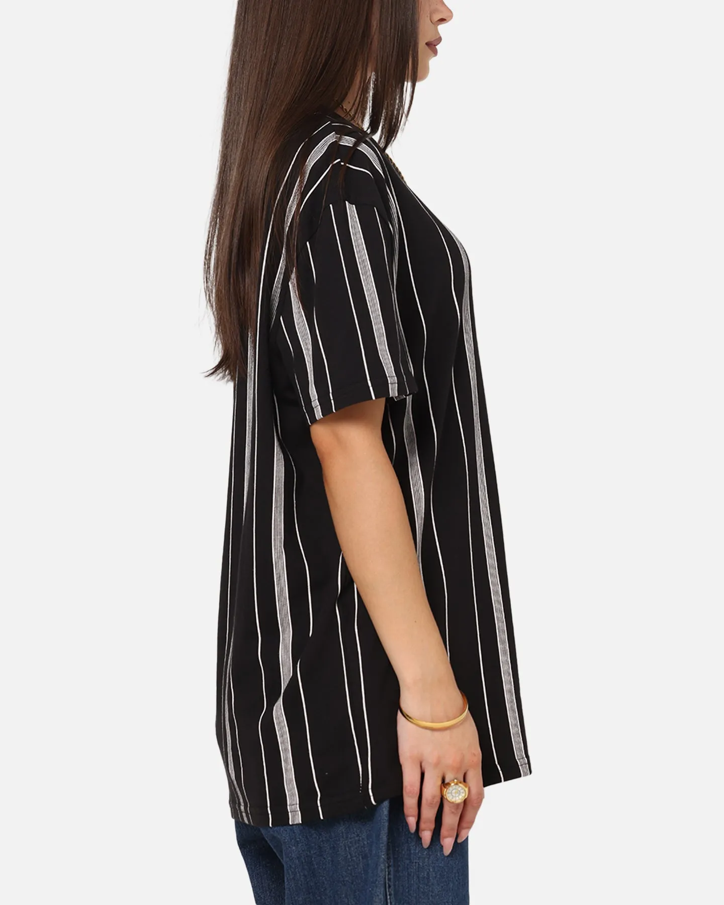 Tommy Jeans Vertical Stripe T-Shirt Black Stripe sold by Culture Kings product image thumbnail 4