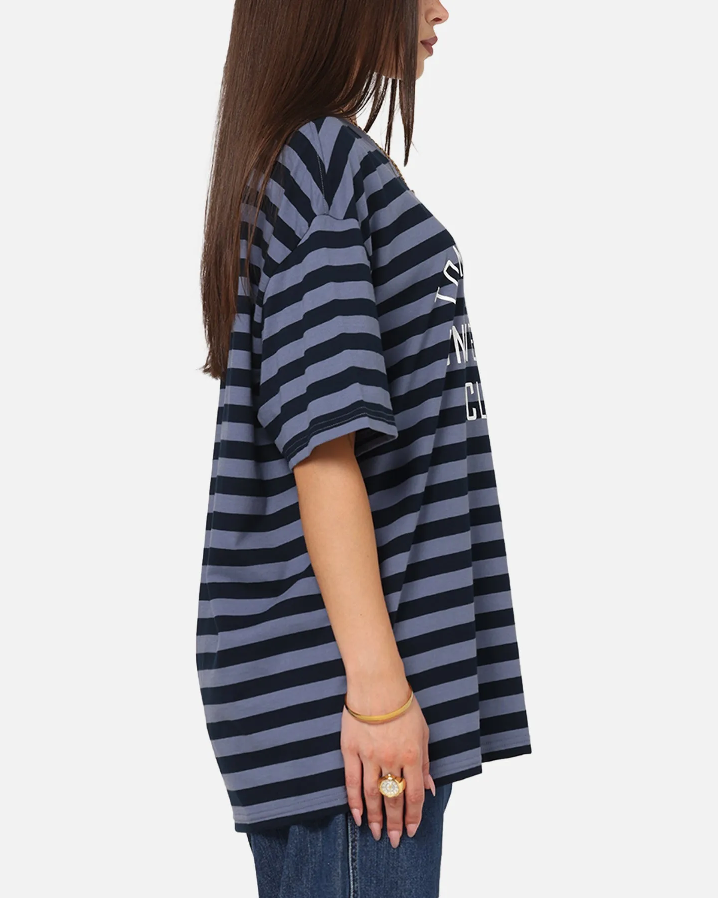 Tommy Jeans Relax Stripe Graphic T-Shirt Dark Night Navy sold by Culture Kings product image thumbnail 4