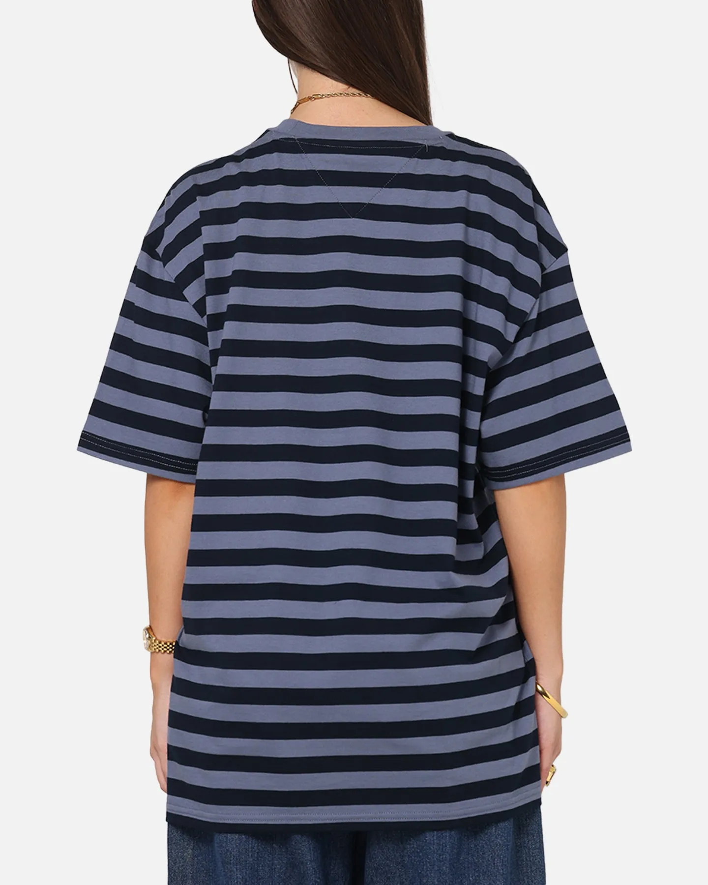 Tommy Jeans Relax Stripe Graphic T-Shirt Dark Night Navy sold by Culture Kings product image thumbnail 3
