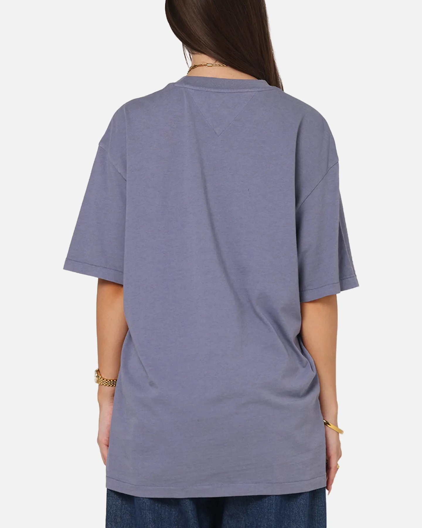 Tommy Jeans Relax Overdyed Varsity T-Shirt Washed Blue sold by Culture Kings product image thumbnail 3