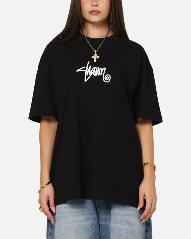 S Double Small Stock T-Shirt Black sold by Culture Kings