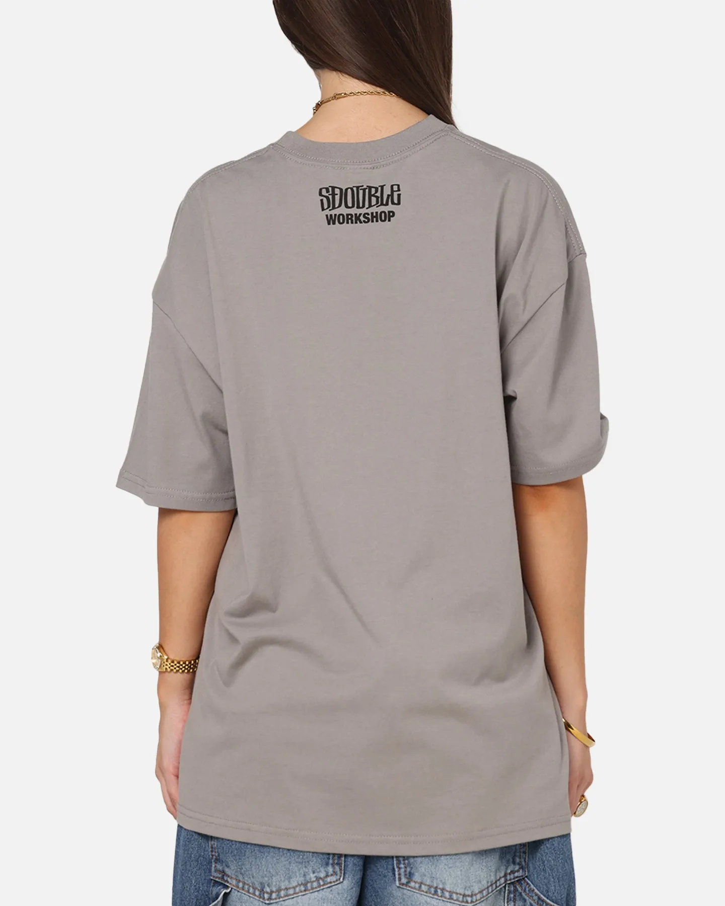 S Double Small Stock T-Shirt Stone sold by Culture Kings product image thumbnail 3