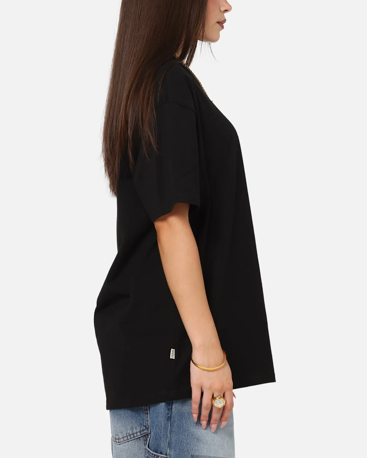 S Double Cube Mid Block T-Shirt Black sold by Culture Kings product image thumbnail 4