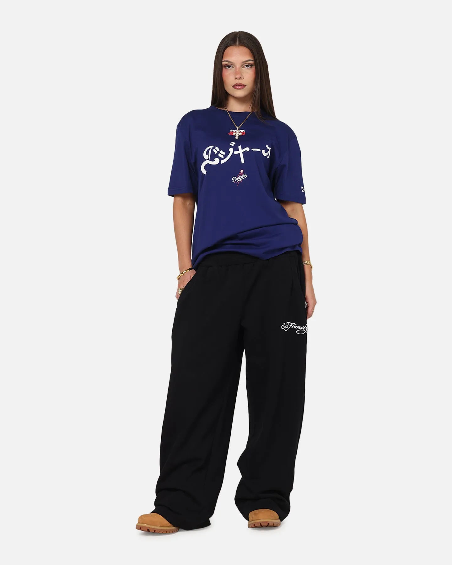 New Era Los Angeles Dodgers 'Hyperfly Katakana x MLB' T-Shirt Dark Blue sold by Culture Kings product image thumbnail 2