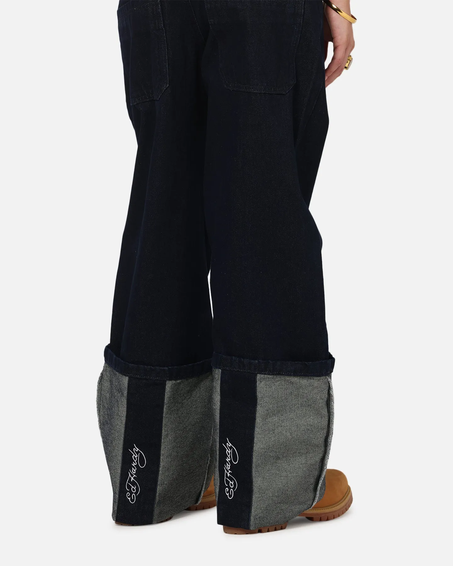 Ed Hardy Women's Cuffed Jeans Indigo sold by Culture Kings product image thumbnail 3