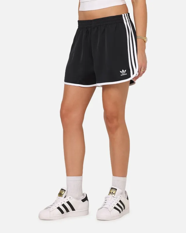 Adidas Women's Adicolor 3-Stripes Sprinter Shorts Black sold by Culture Kings