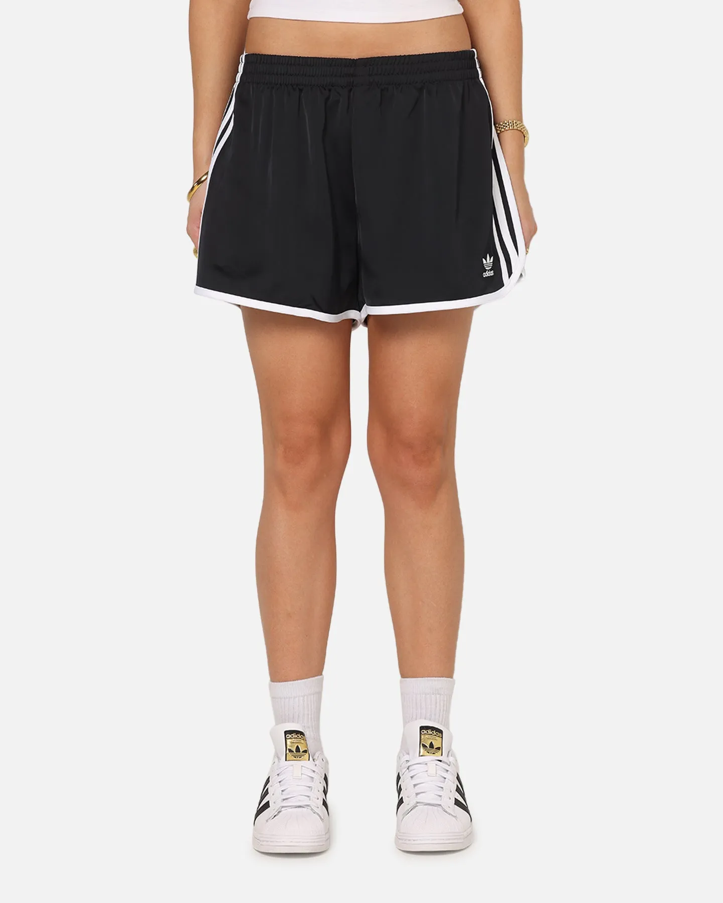 Adidas Women's Adicolor 3-Stripes Sprinter Shorts Black sold by Culture Kings product image thumbnail 5