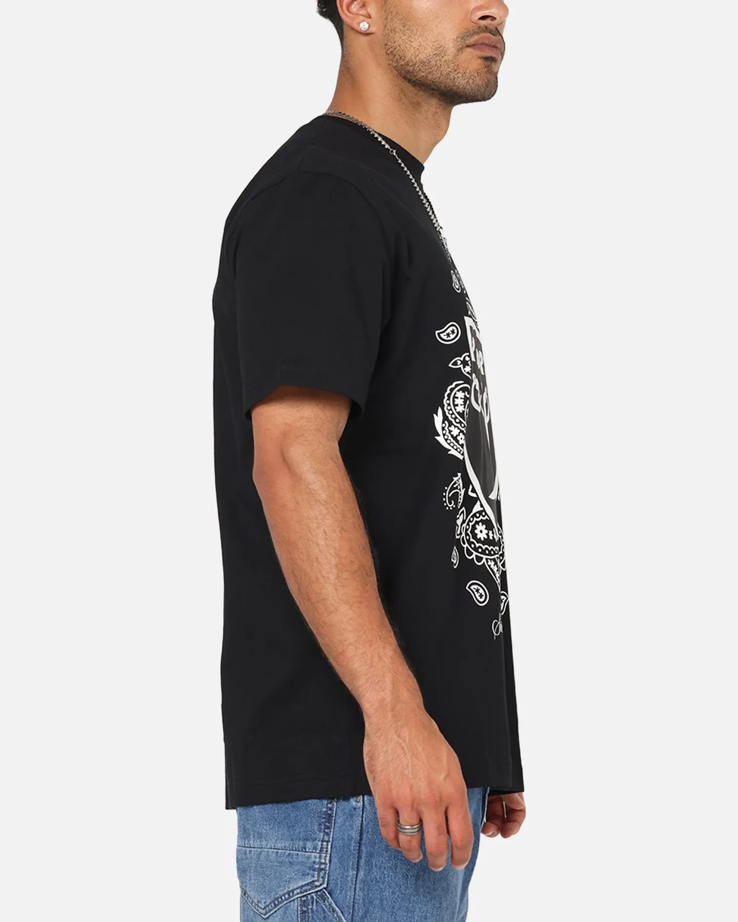 New Era Las Vegas Raiders Paisley Oversized T-Shirt Black sold by Culture Kings product image thumbnail 4