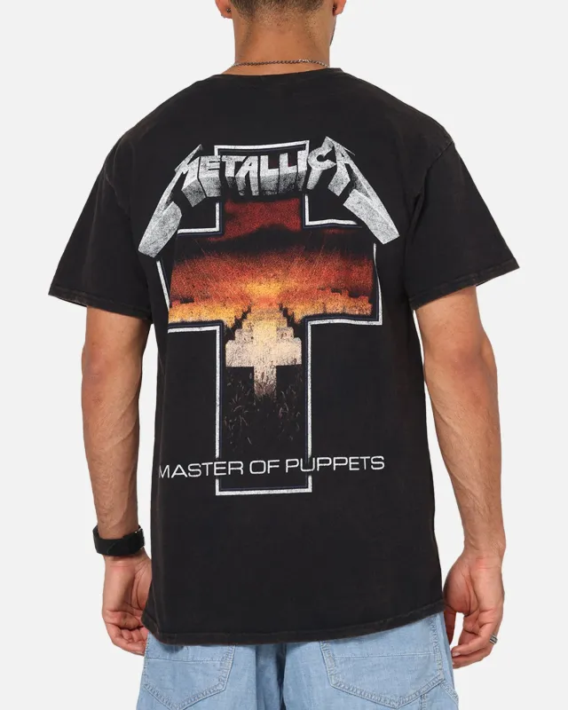 Metallica Master Of Puppets T-Shirt Black Wash sold by Culture Kings