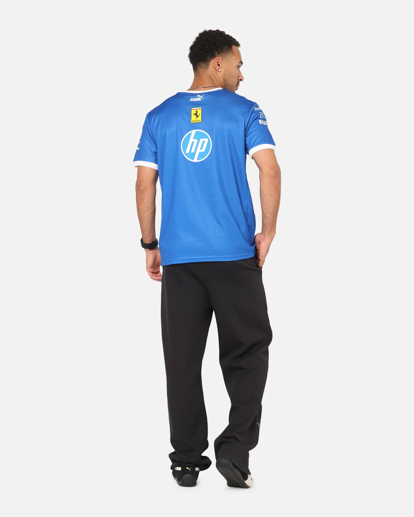 Puma X Scuderia Ferrari Monza T-Shirt Steer Blue sold by Culture Kings product image thumbnail 4
