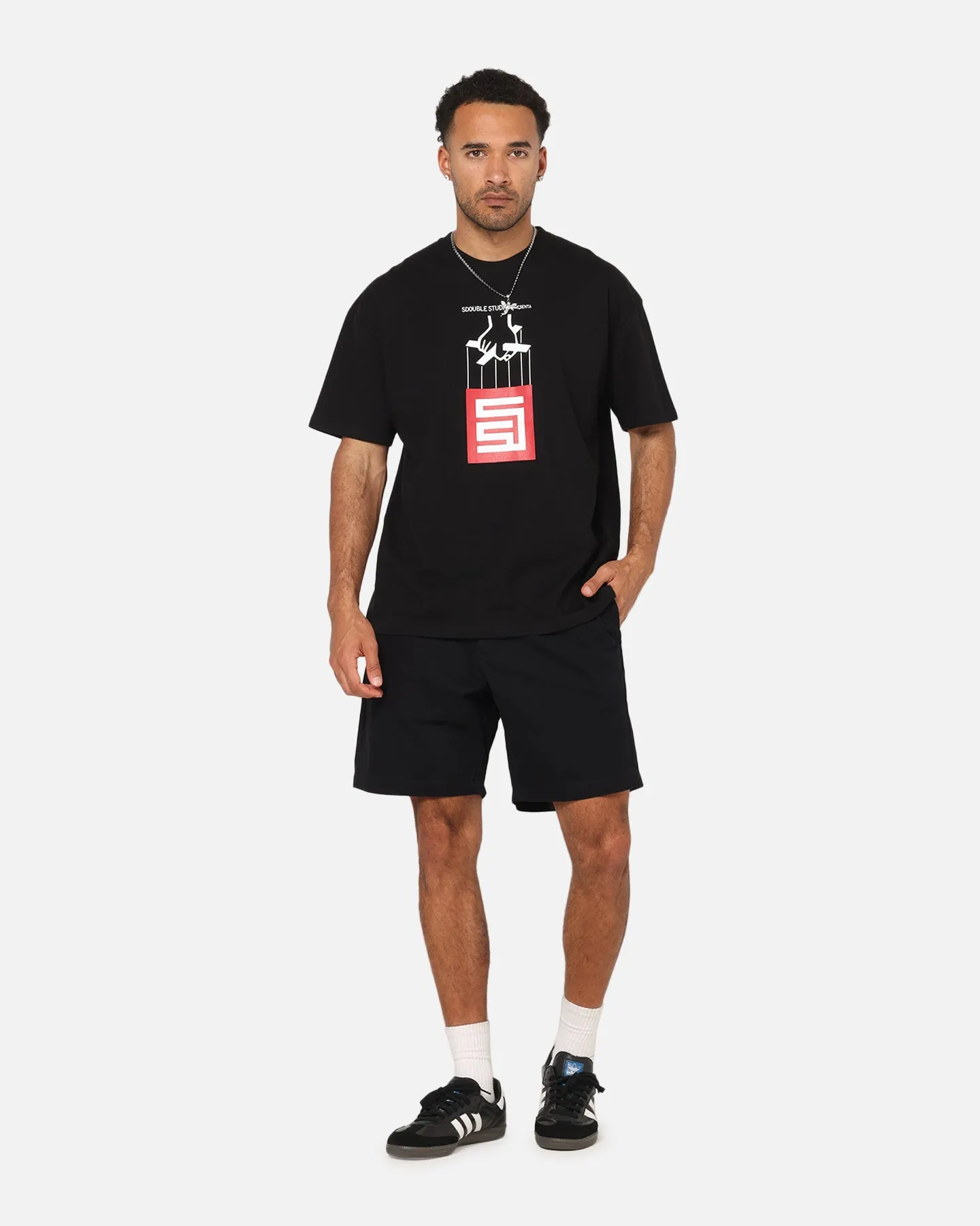 S Double Classic Cut Chino Shorts Black sold by Culture Kings product image thumbnail 2