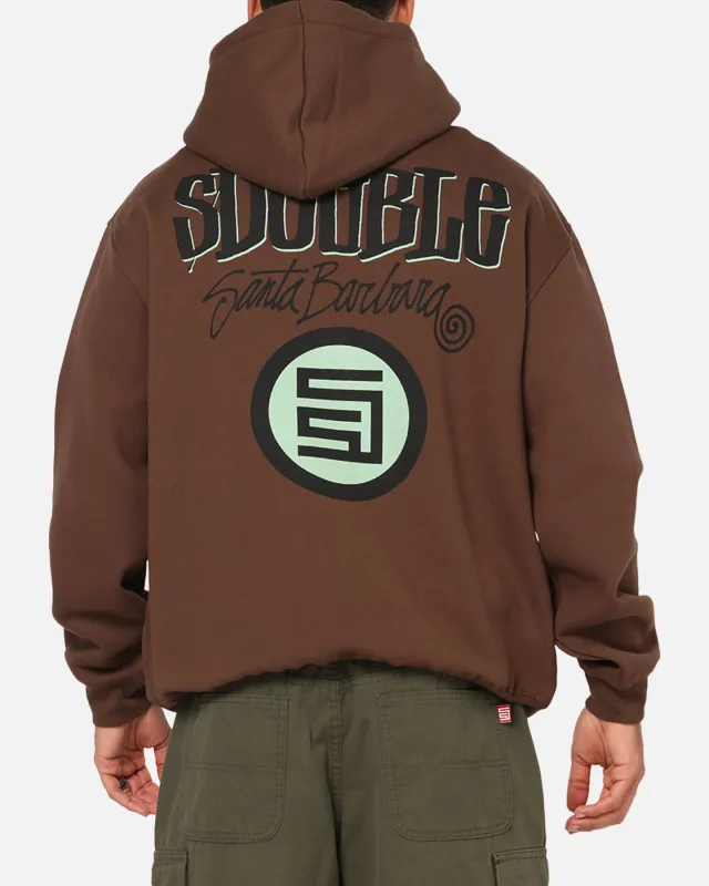 S Double Combo Platter Hoodie Washed Chocolate sold by Culture Kings