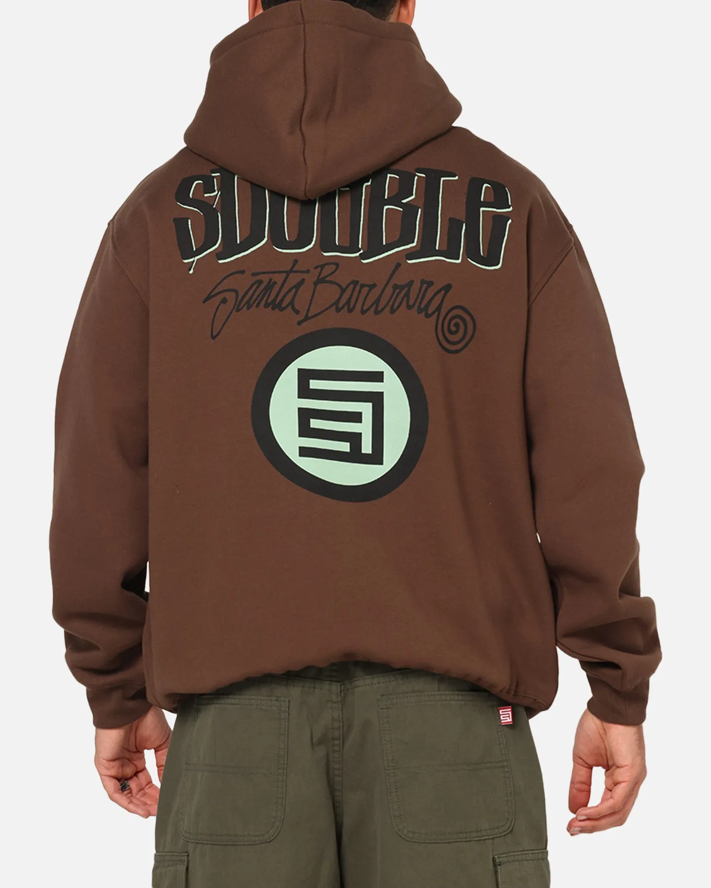 S Double Combo Platter Hoodie Washed Chocolate sold by Culture Kings