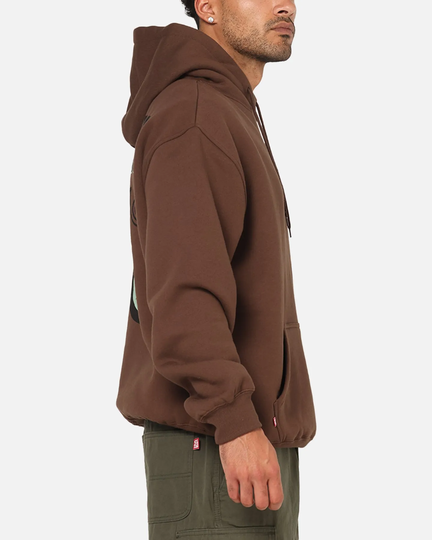 S Double Combo Platter Hoodie Washed Chocolate sold by Culture Kings product image thumbnail 5