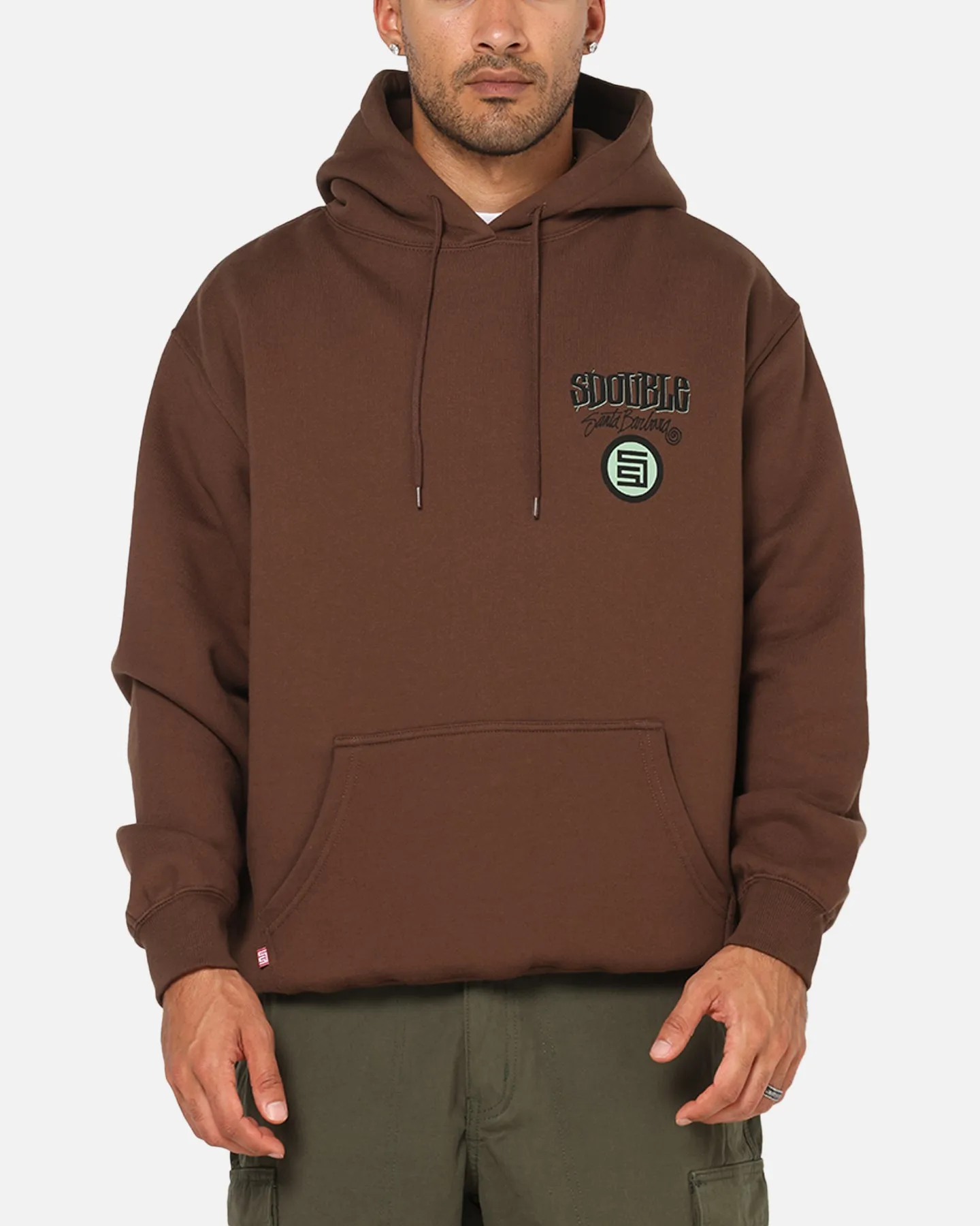 S Double Combo Platter Hoodie Washed Chocolate sold by Culture Kings product image thumbnail 2