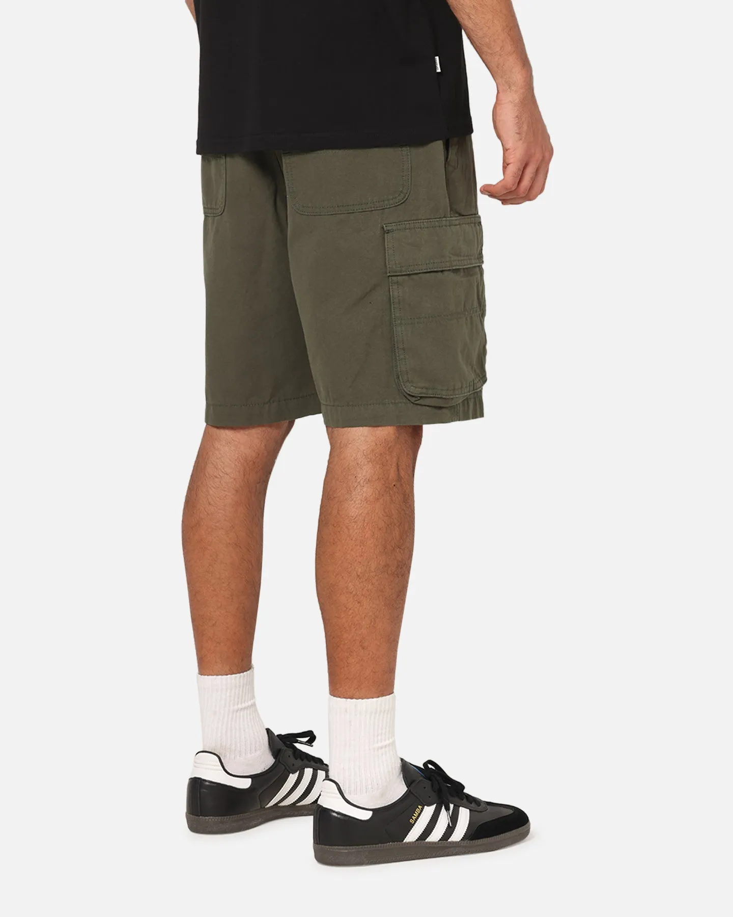 S Double Classic Cut Cargo Shorts Army sold by Culture Kings product image thumbnail 5