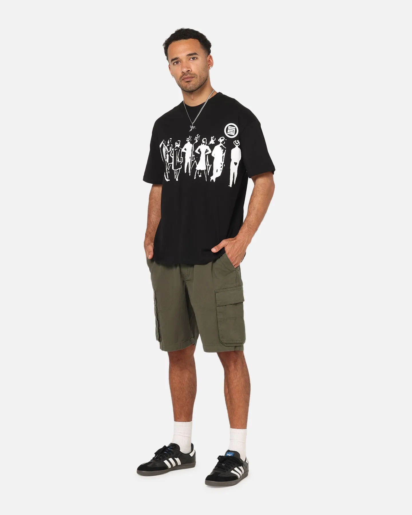 S Double Classic Cut Cargo Shorts Army sold by Culture Kings product image thumbnail 2