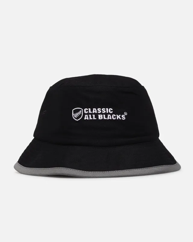 Mitchell & Ness All Blacks Rugby Union Bucket Hat Black made by Mitchell & Ness