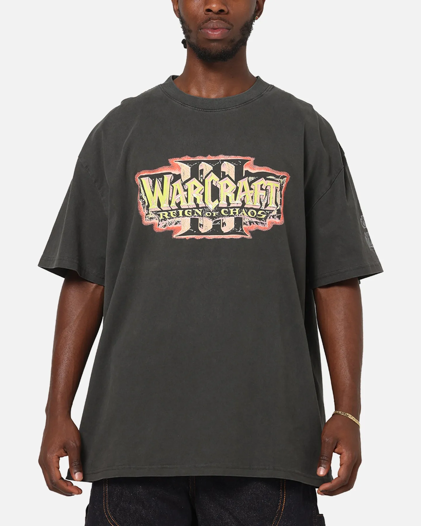 73Studio X Warcraft: Reign Of Chaos Heavy T-Shirt Black Wash sold by Culture Kings product image thumbnail 2