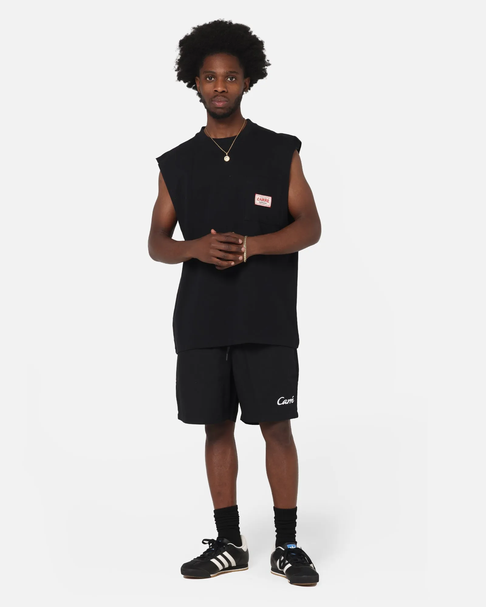 Carre Pocket Muscle T-Shirt Black sold by Culture Kings product image thumbnail 2
