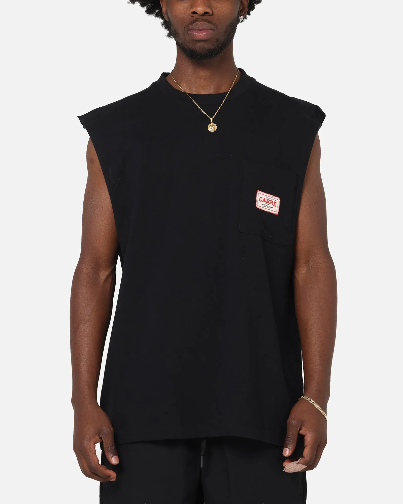 Carre Pocket Muscle T-Shirt Black sold by Culture Kings