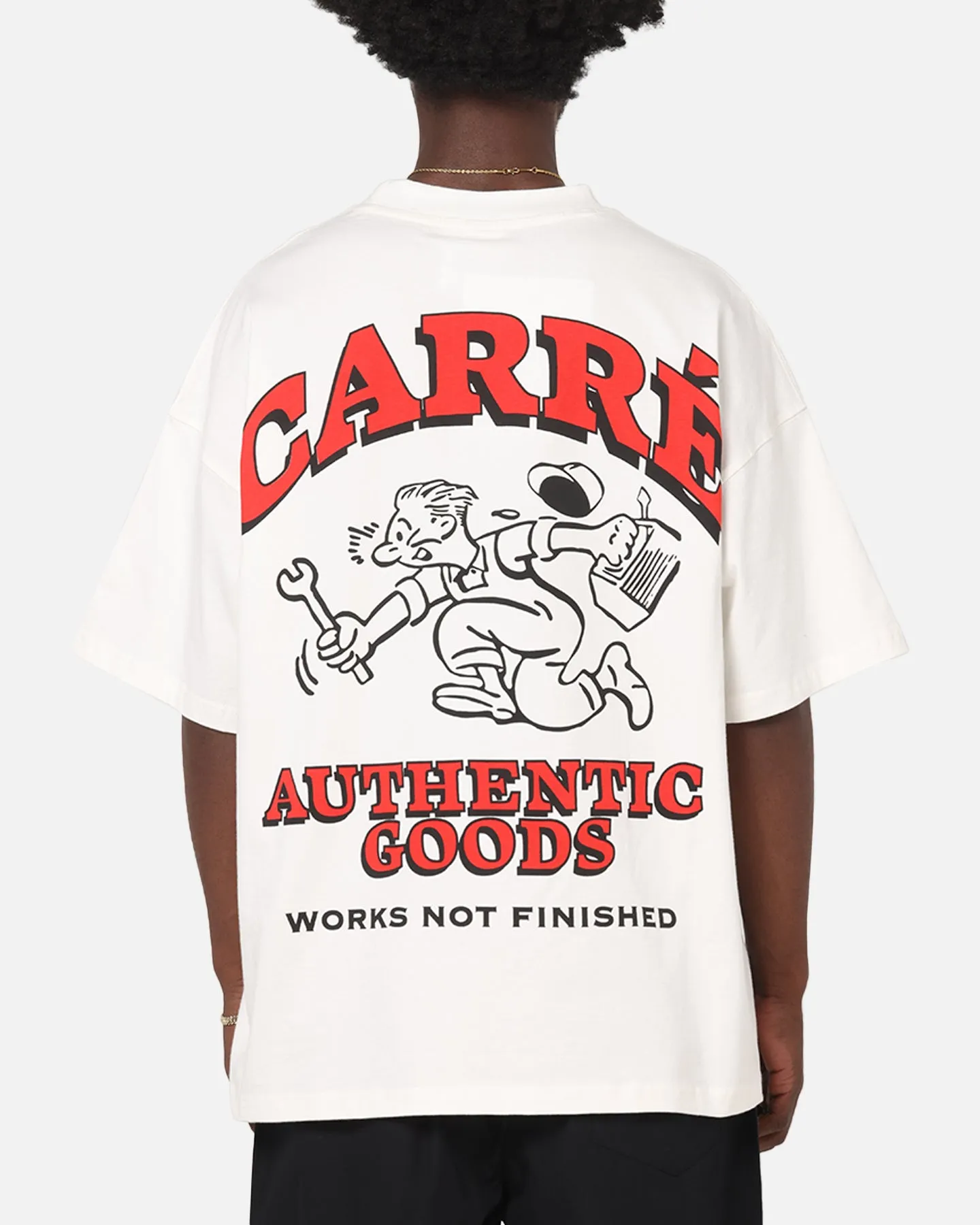 Carre Workwear Heavyweight T-Shirt Off White sold by Culture Kings
