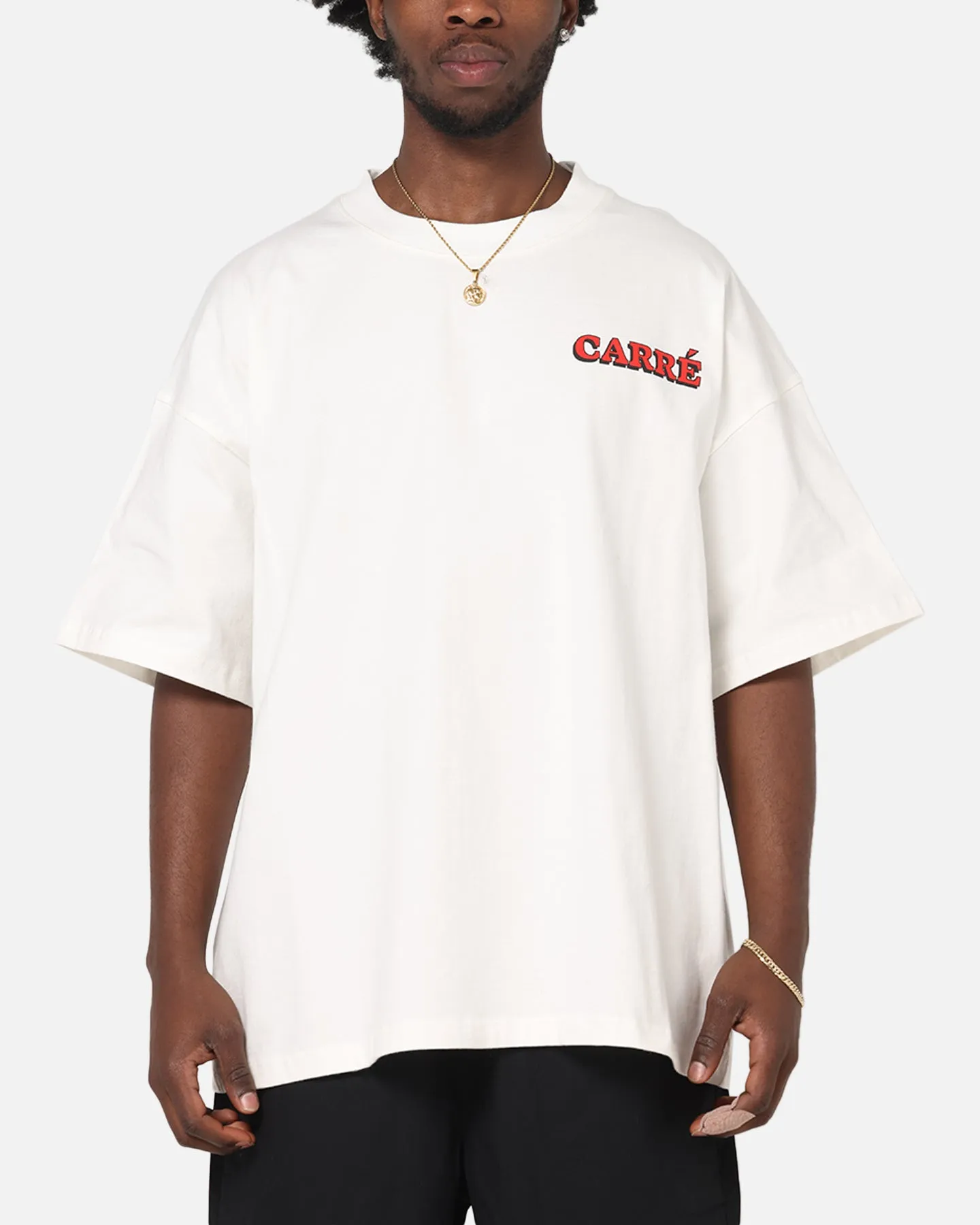 Carre Workwear Heavyweight T-Shirt Off White sold by Culture Kings product image thumbnail 2