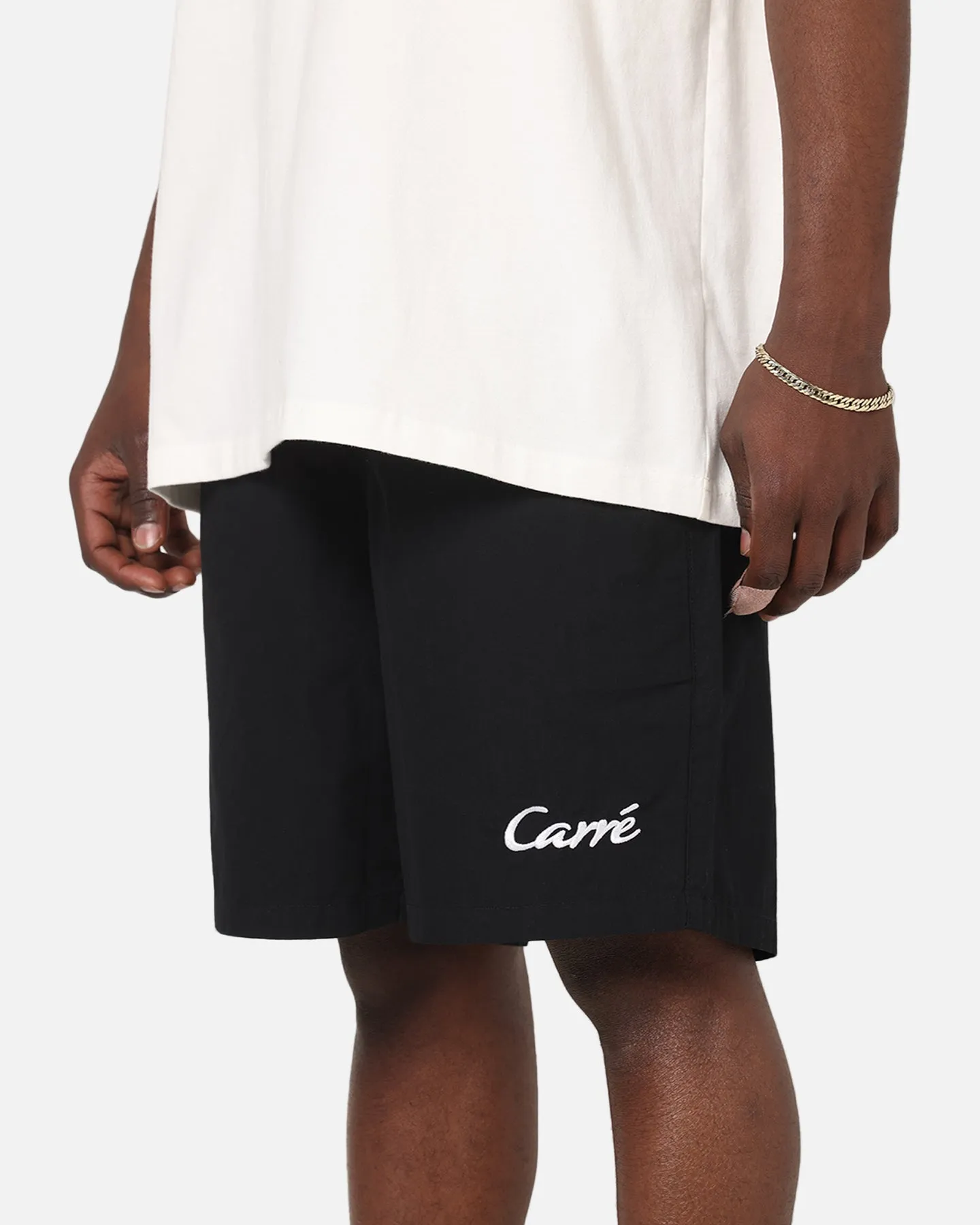 Carre Da Script Beach Shorts Black sold by Culture Kings product image thumbnail 4