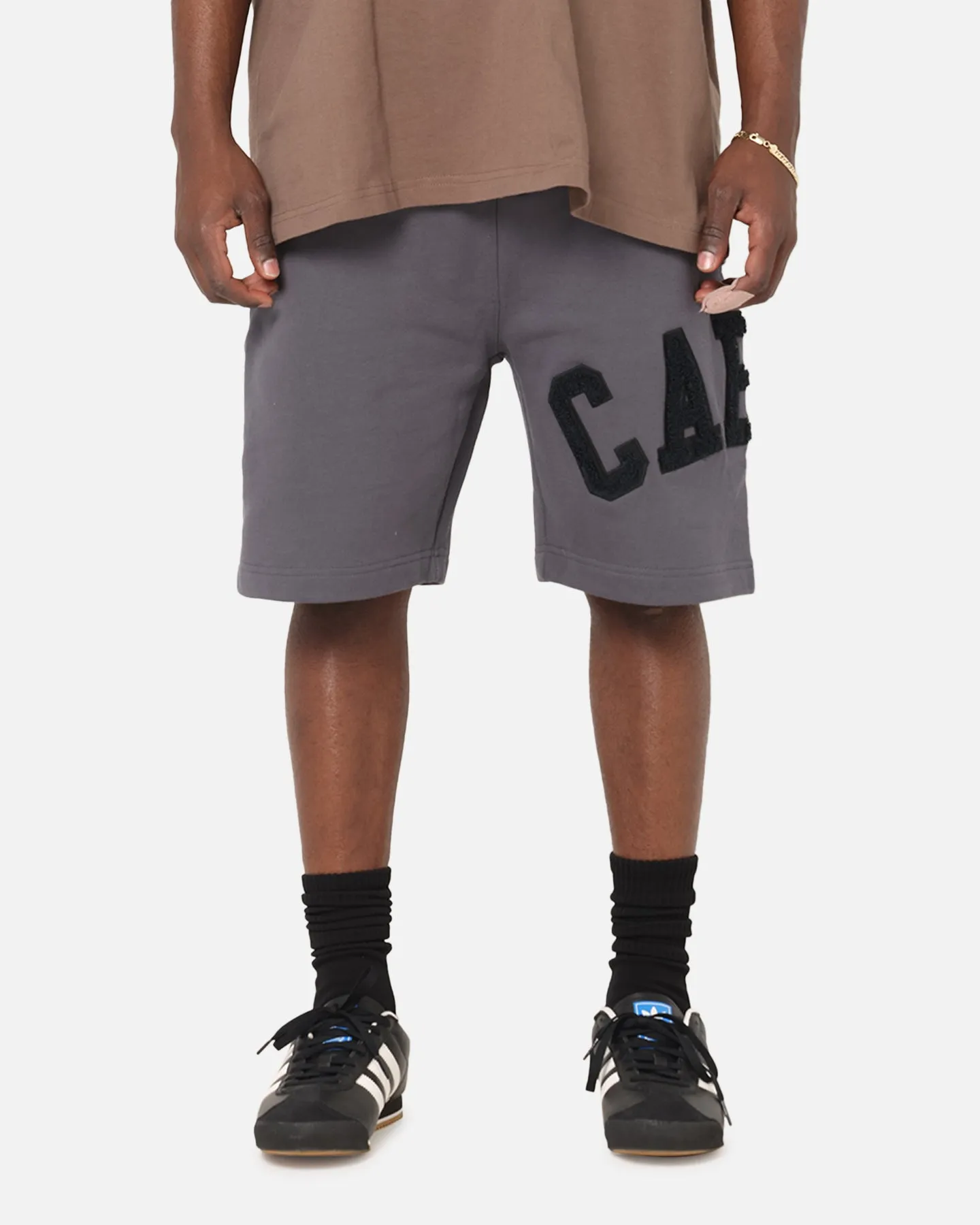 Carre C-Class Sweat Shorts Black Wash sold by Culture Kings
